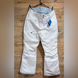 Women’s Columbia White Winter Ski Pants